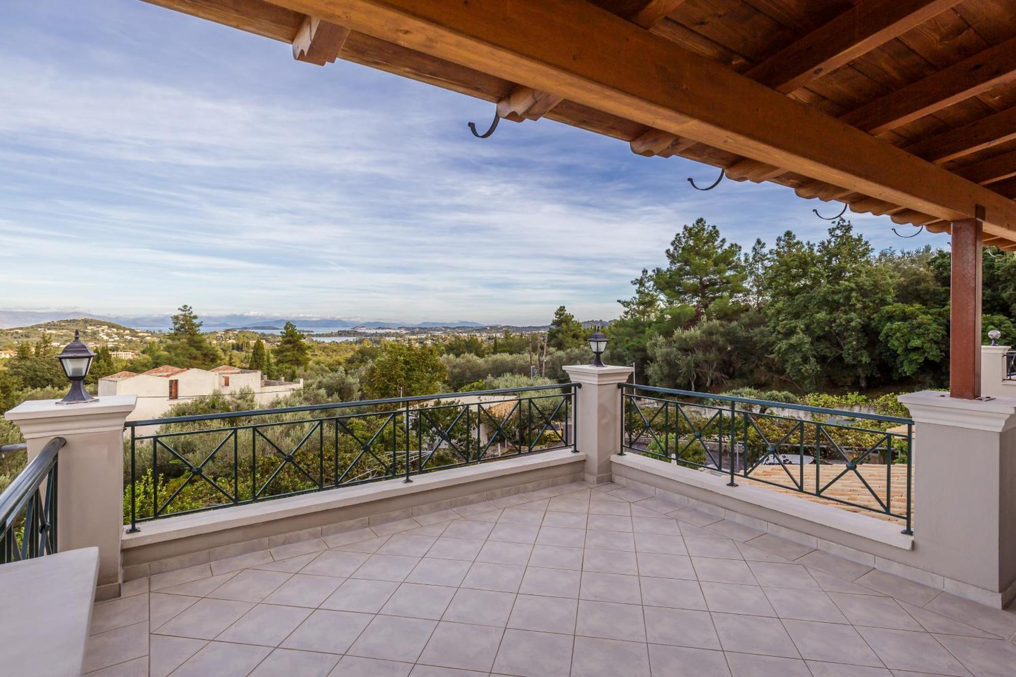 Villa Olivia Corfu - Amazing Sea-View 3 Bedroom Villa With A Pool Gazátika Exterior foto