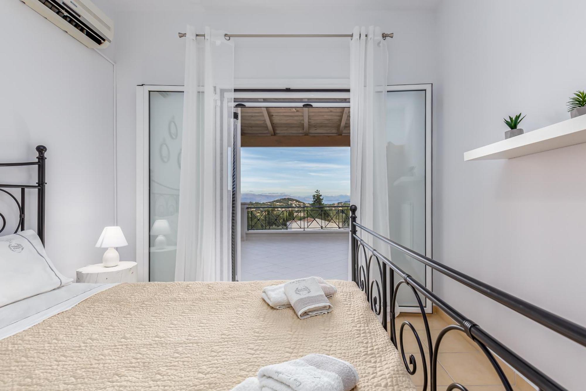 Villa Olivia Corfu - Amazing Sea-View 3 Bedroom Villa With A Pool Gazátika Exterior foto