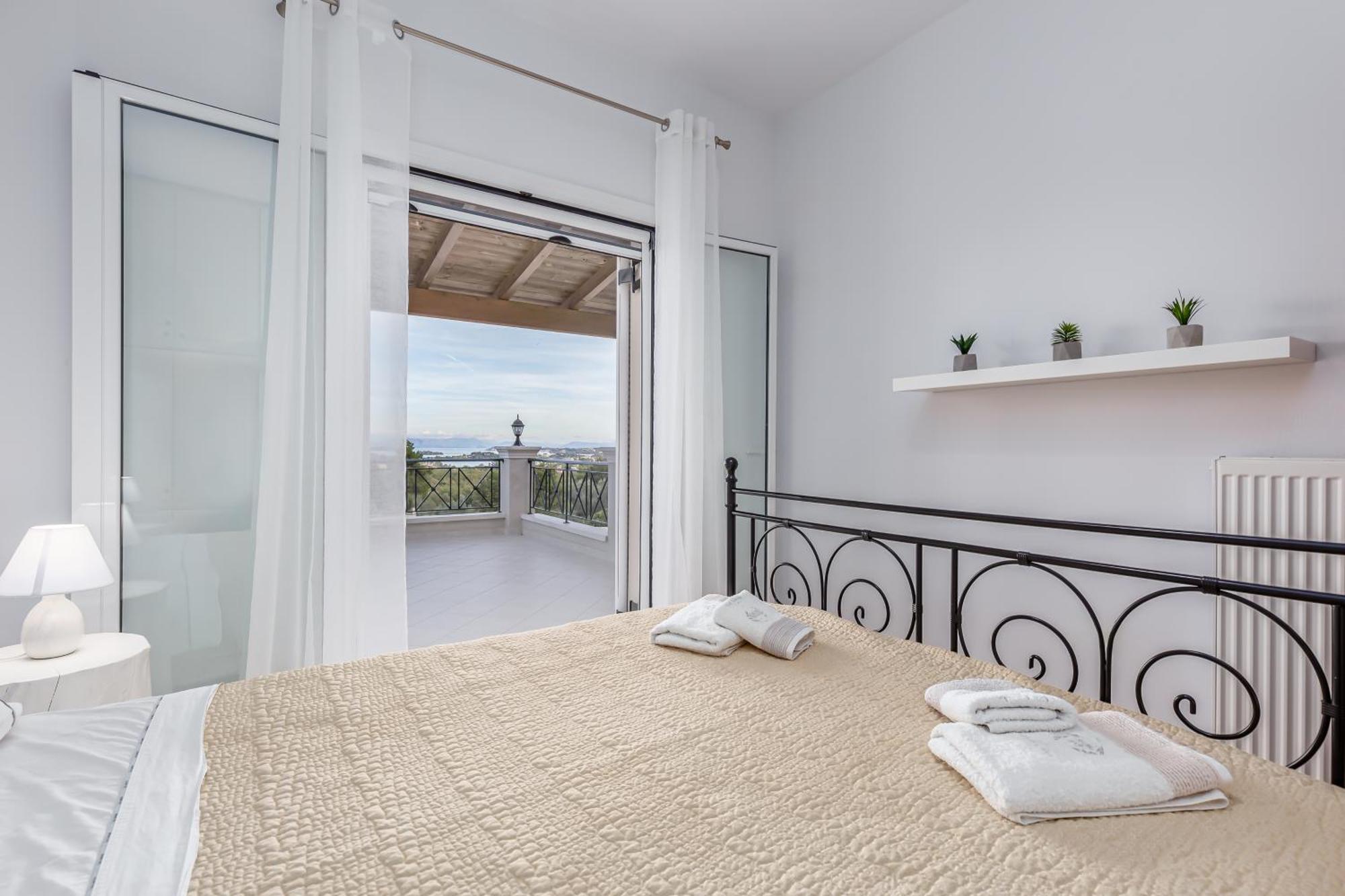 Villa Olivia Corfu - Amazing Sea-View 3 Bedroom Villa With A Pool Gazátika Exterior foto
